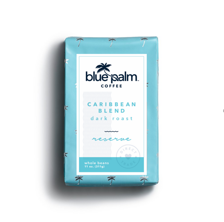 BLUE PALM RESERVE - Caribbean Blend Dark Roast (LIMITED)